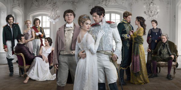 "Война и мир" (сериал) / War and Peace (2016, Том Харпер)

Первый сезон я все-таки посмотрел внимательно, правда под давлением дочери, Катерины. Ну потому, что она его рассматривала.

Кратко:
- Не заметил сильного осовременивания, о котором говорили продюсеры и режиссер Том Харпер.
- Сексуальность повышенная встречается в нескольких кадрах и не мешает.
- Сцены боев сделаны довольно дешево, дальних планов мало. Явно экономили массовку. Ну это и понятно, таких ресурсов как у Бондарчука не выделят. И подлетающие после взрыва бомб на 3-4 метра люди, как-то мне кажется не подходят. А были ли такие мощные бомбы?
- Сцена в охотничем домике с пляской Наташи Ростовой ("откуда в этой барыньке ..."), скорее вращение балетнообразное.
- Явные пропагандистские вставочки встречаются в 1-2 местах. Такое ощущение, что Лев Толстой до сих пор работает на пропаганду России.
- Наташа Ростова чрезмерно взрослая на вид. Не смогли сделать девочку даже в первых сценах.
- Пьер Безухов как раз правильно молод и "ботаничен".
- Сцена первого ранения и после "Какая прекрасная смерть", довольно слабые.

Стоит ли смотреть. А почему бы нет? Заодно вспомните о чем "Война и Мир". Кстати, перевод lostfilm как всегда прекрасен. Это один из лучших сериалов в этом году. Или вы скажите, что не смотрите ТВ и не зависаете в интернетах? Ну вам повезло. Только как же вы добрались, до этого сообщения, если не зависаете в сетях? :)

Кстати, для тех у кого дети проходят в школе "Войну и Мир" и с трудом читают толстые книги Толстого, думаю подойдет и заинтересует, и добавит мотивации к чтению.