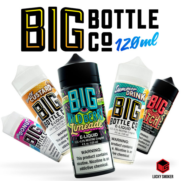 Big Bottle 120 мл в продаже!
https://www.lucky-smoker.ru/collection/zhidkost-big-bottle-120-ml-ssha