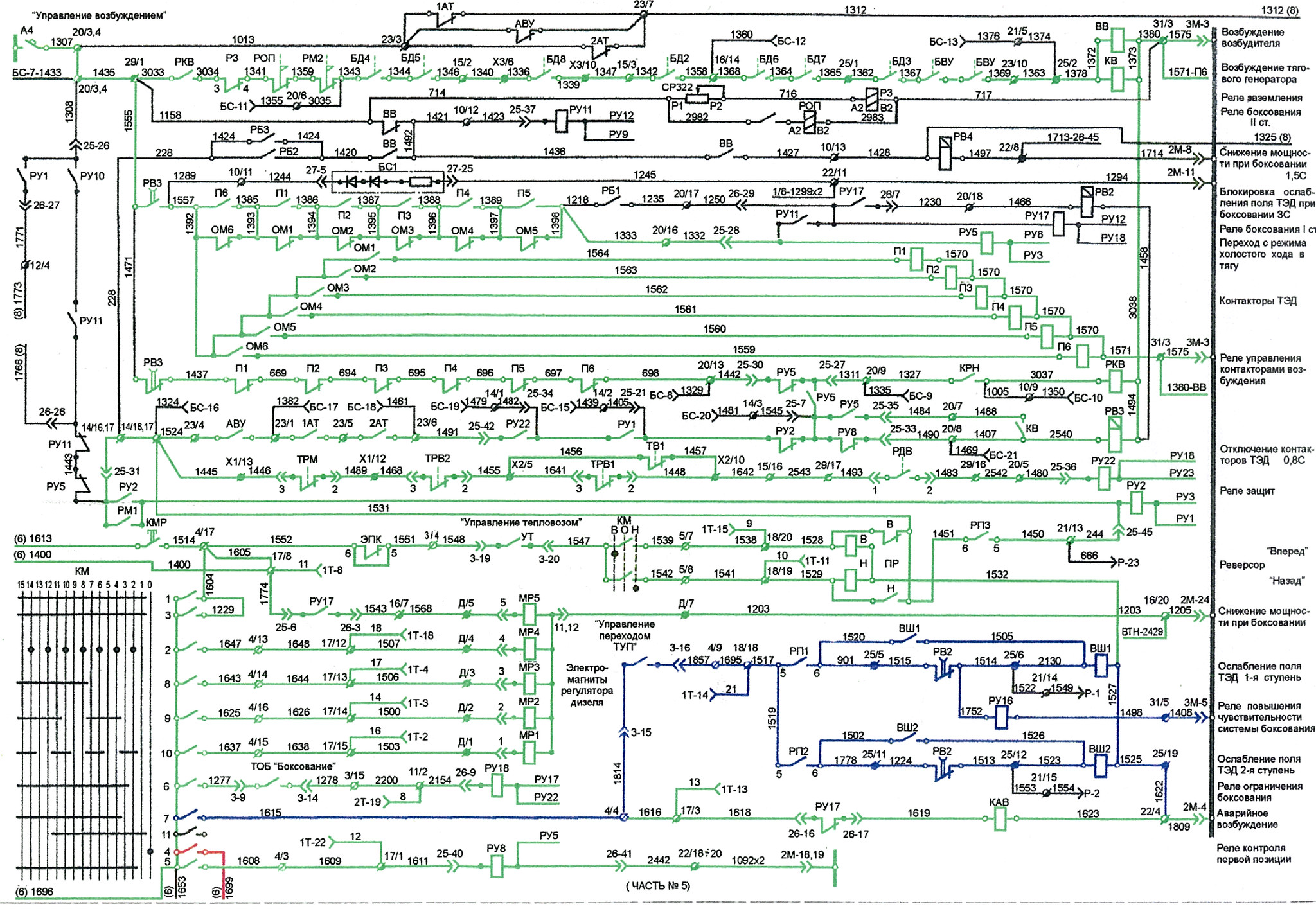 Схема первой позиции. Электросхема тепловоза 2тэ116. Электрическая схема тепловоза 2м62. Схема цепей управления 2тэ116. Схема холостого хода 2тэ116.